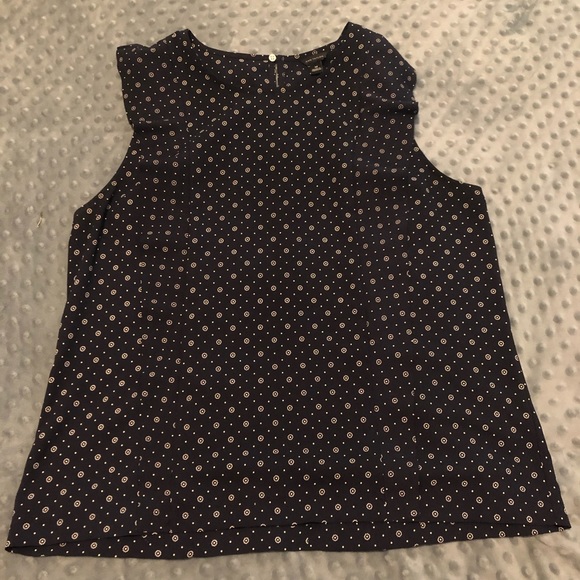 Ann Taylor Tops - Ann Taylor sleeveless blue top, great under blazer